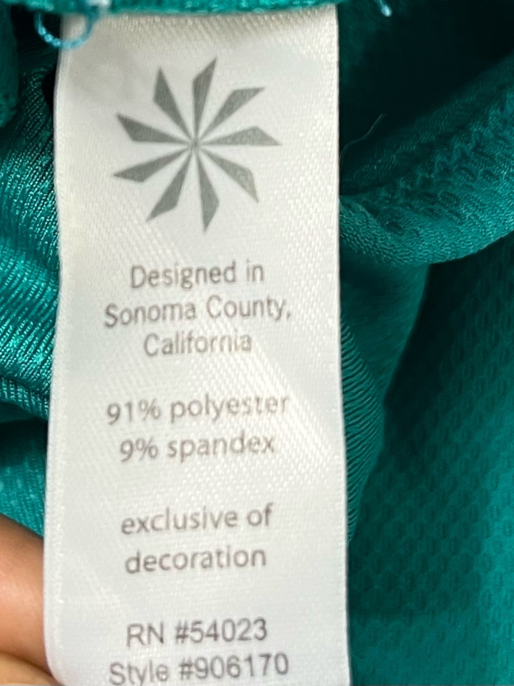 Athleta Wick-It Wader Teal Long Sleeve Swim Cover-Up Dress M - Picture 13 of 17